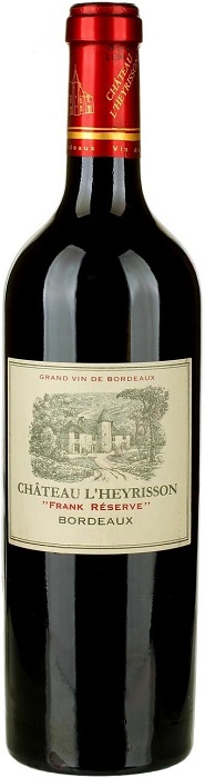 Вино Шато Л'Эриссон Франк Резерв (Chateau L'Heyrisson Frank Reserve) красное сухое 0,75л 13,5%