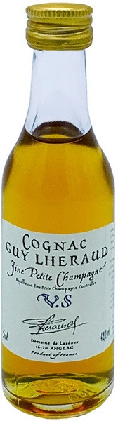 Коньяк Леро (Cognac Lheraud) VS 50 мл Крепость 40%