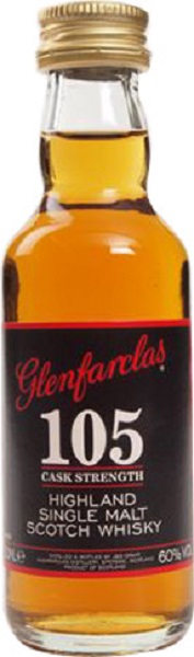 Виски Гленфарклас 105 (Glenfarclas 105) 10 лет 50мл Крепость 60%
