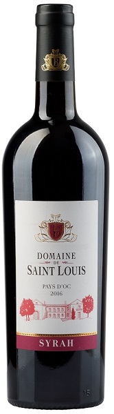 Вино Домен де Сент Луи Шираз (Domaine de Saint Louis) красное сухое 0,75л Крепость 14,5%