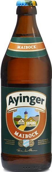 Пиво Айингер Майбок (Ayinger Maibock) светлое 0,5л Крепость 6,9%