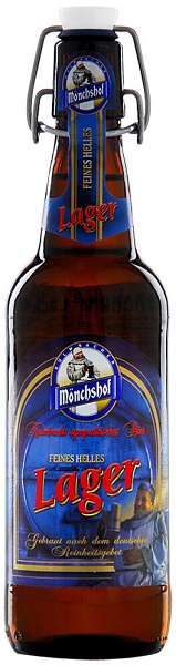 Пиво Мюнхоф Лагер (Monchshof Lager) светлое 0,5л Крепость 4,9%
