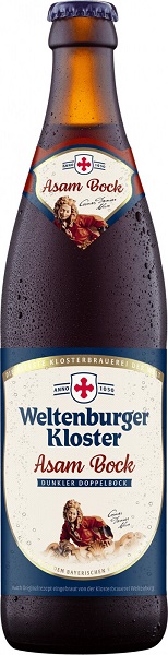 Пиво Вельтенбургер Клостер Асам Бок (Weltenburger Kloster Asam Bock) темное 0,5л Крепость 7,3%