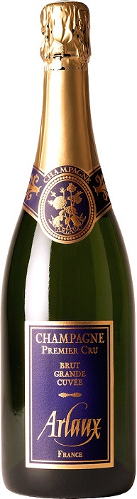 Вино игристое Арло Гран Кюве Премье Крю (Arlaux Grande Cuvee Premier Cru) белое брют 0,75л 12,5%