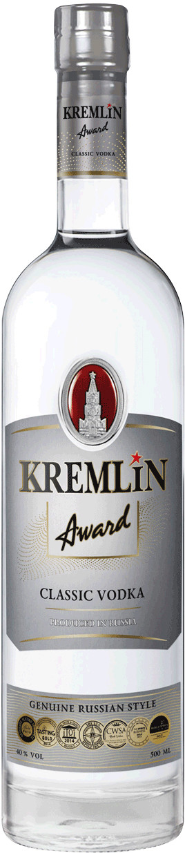 Водка Кремлин Эворд Классик (Kremlin Award Classic) 0,7л Крепость 40%