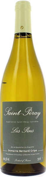 !Вино Сен-Пере Ле Пен Бернар Грипа (Saint-Peray) белое сухое 0,75л Крепость 13,5%