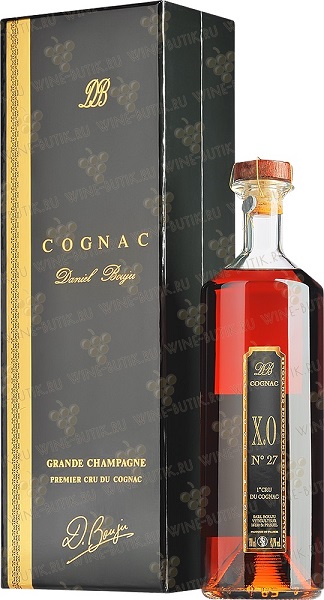 Коньяк Даниэль Бужу № 27 Декантер (Cognac Daniel Bouju № 27 Decanter) XO 0,7л 40% в коробке