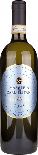 Вино Массерия дей Кармелитани Гави ди Гави (Masseria dei Carmelitani) белое сухое 0,75л Креп 12,5%