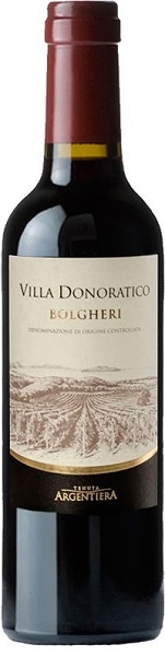 Вино Вилла Доноратико (Villa Donoratico) красное сухое 375мл Крепость 14,5%