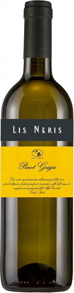 Вино Лис Нерис Пино Гриджио (Lis Neris Pinot Grigio) белое сухое 375мл Крепость 13%