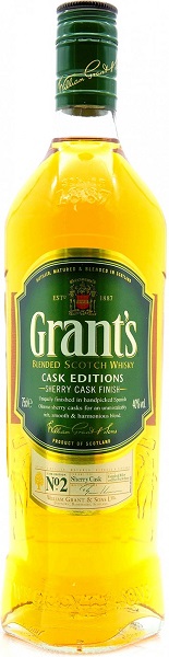 Виски Грантс Шерри Каск Финиш (Whiskey Grant's Sherry Cask Finish) 0,75л Крепость 40%