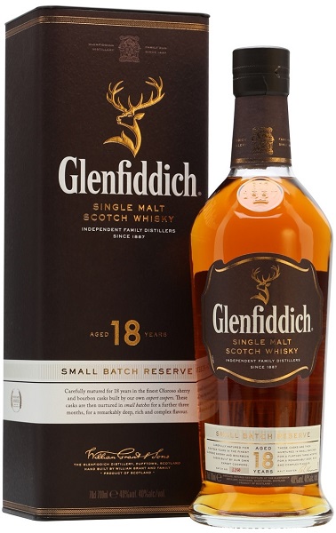 Виски Гленфиддик (Whiskey Glenfiddich) 18 лет 0,75л Крепость 40% в подарочной коробке