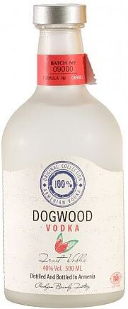 Водка Хент Кизиловая (Hent Dogwood) плодовая 0,5л Крепость 40%