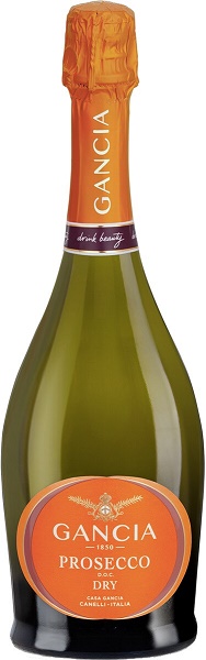 Вино игристое Ганча Просекко Драй (Gancia Prosecco Dry) белое сухое 0,75л Крепость 11,5%