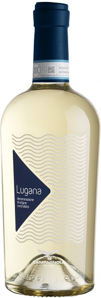 Вино Джузеппе Кампаньоло Лугана (Campagnola Lugana) белое сухое 0,75л 13%