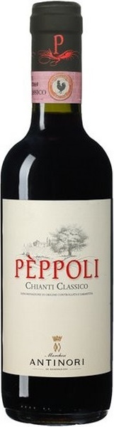 Вино Пепполи Кьянти Классико (Peppoli Chianti Classico) красное сухое 0,375л Крепость 13,5%