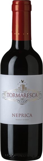 Вино Тормареска Неприка Россо (Tormaresca Neprica Rosso) красное сухое 0,375л Крепость 13%
