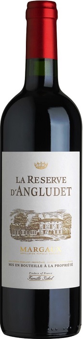 !Вино Ля Резерв д'Англюде (La Reserve d'Angludet) красное сухое 0,75л Крепость 13,5%