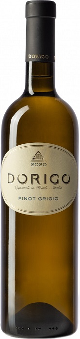 Вино Дориго Пино Гриджио (Dorigo Pinot Grigio) белое сухое 0,75л Крепость 13%