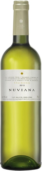 Вино Нувиана Шардоне (Nuviana Chardonnay) белое сухое 0,75л Крепость 12%