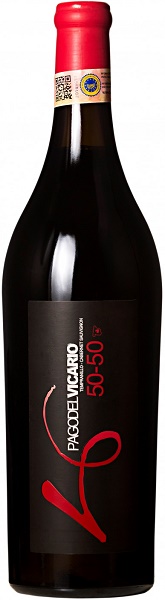 Вино Паго дель Викарио 50-50 (Pago del Vicario 50-50) красное сухое 0,75л Крепость 14,5%