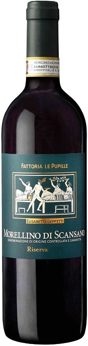 !Вино Фаттория Ле Пупилле Мореллино ди Сканзано Ризерва (Fattoria Le Pupille) красное 0,75л 14%