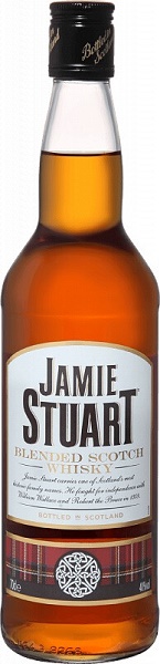 Виски Джэми Стюарт (Whiskey Jamie Stuart) купажированный 0,7л Крепость 40%