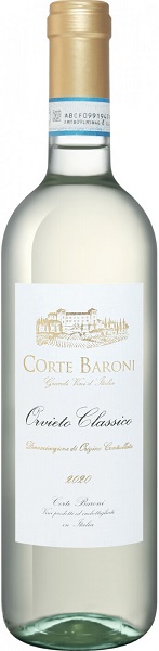 Вино Кастеллани Корте Барони Орвието Классико (Castellani Corte Baroni) белое сухое 0,75л 12%