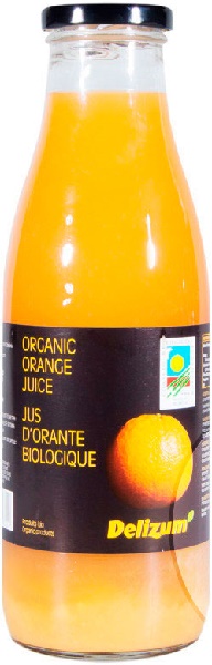 Сок Делиум Био Апельсиновый (Juice Delizum Bio Orange) 0,75л