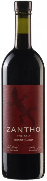 Вино Цанто Цвейгельт (Zantho Zweigelt) красное сухое 0,75л Крепость 13%
