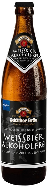 Пиво безалкогольное Шеффлер Вайссбиh (Beer Schaeffler Weissbier) светлое 0,5л Крепость 0%