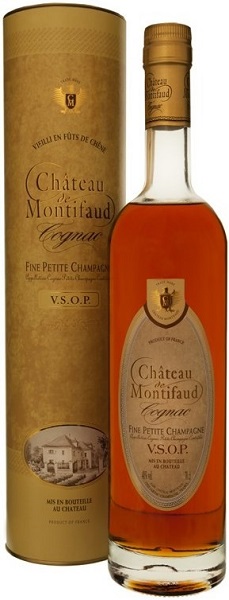Коньяк Шато де Монтифо (Cognac Chateau de Montifaud) VSOP 0,7л Крепость 40% в тубе