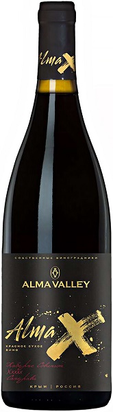 Вино Альма Икс Каберне Совиньон-Шираз (Alma X Cabernet Sauvignon-Shiraz) красное сухое 0,75л 15%