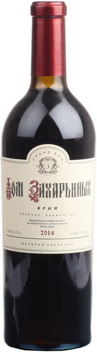 Вино Дом Захарьиных (Zakharyin's House) столовое красное сухое 0,75л Крепость 12,5%