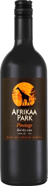Вино Африкаа Парк Пинотаж (Afrikaa Park Pinotage) красное сухое 0,75л Крепость 13,5%