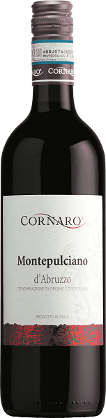 Вино Корнаро Монтепульчано д'Абруццо (Cornaro Montepulciano d'Abruzzo) красное сухое 1,5л 12,5%