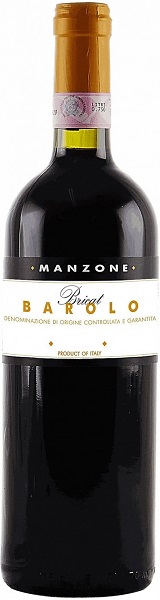 Вино Манзоне Брикат Бароло (Manzone Bricat Barolo) красное сухое 0,75л Крепость 14,5%