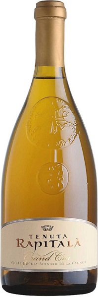 Вино Тенута Рапитала Гран Крю Шардоне (Tenuta Rapitala Grand Cru Chardonnay) белое сухое 0,75л 13,5%