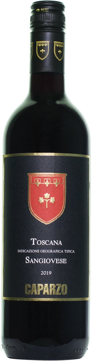 Вино Капарцо Санджовезе (Caparzo Sangiovese) красное сухое 0,75л Крепость 13,5%