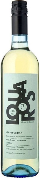 Вино Виньяс де Лоуроса Винью Верде (Vinhas de Lourosa Vinho Verde) белое сухое 0,75л Крепость 11%