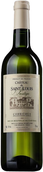 Вино Шато де Сент Луи Престиж Блан (Chаteau de Saint Louis Prestige Blanc) белое сухое 375мл 14%.