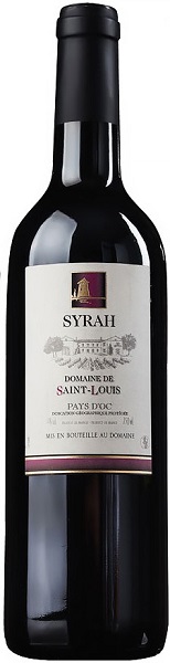 Вино Шато де Сент Луи Сира (Chateau de Saint Louis Syrah) красное сухое 375мл 14,5%