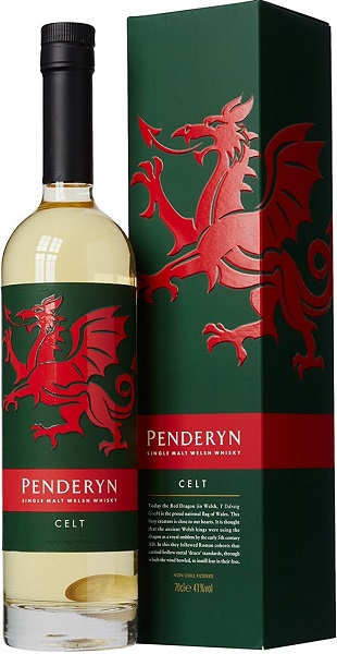 Виски Пендерин Кельт (Penderyn Celt) 0,7л Крепость 41% в подарочной коробке