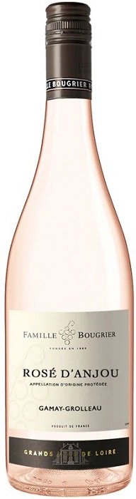 Вино Фамий Бугрие Розе д'Анжу (Famille Bougrier Rose d'Anjou) розовое полусухое 0,75л Крепость 11%