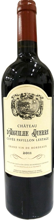 !Вино Шато Эгюиль Куер (Chateau Aiguilhe Querre) красное сухое 0,75л Крепость 13,5%