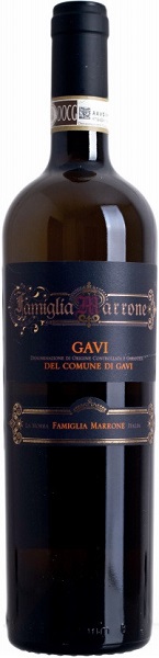 Вино Фамилья Марроне Гави дель Комуне ди Гави (Famiglia Marrone) белое сухое 0,75л Крепость 12,5%
