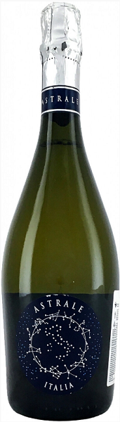 Вино игристое Астрале Просекко (Astrale Prosecco) белое брют 0,75л Крепость 11%