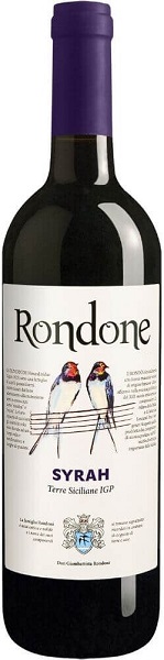 Вино Рондоне Сира (Rondone Syrah) красное сухое 0,75л Крепость 13%