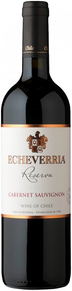 Вино Эчеверрия Каберне Совиньон Резерва (Echeverria) красное сухое 0,75л Крепость 13,5%