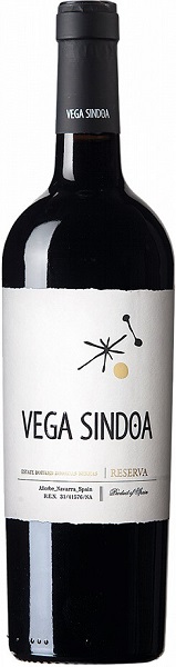 Вино Вега Синдоа Ресерва (Vega Sindoa Reserva) красное сухое 0,75л Крепость 14,5%